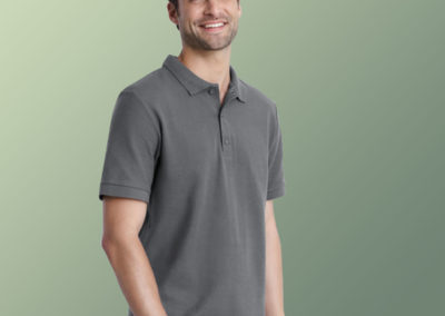 Uomo polo Premium Cotton doppio piquè