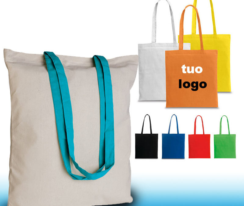 Shoppers in cotone/tessuto