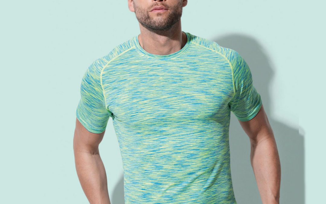 T-shirt uomo Raglan senza cuciture