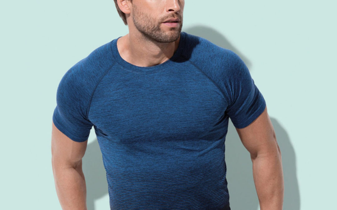 T-shirt uomo Seamless Raglan Flow