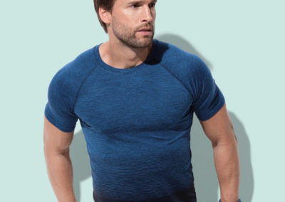 T-shirt uomo Seamless Raglan Flow